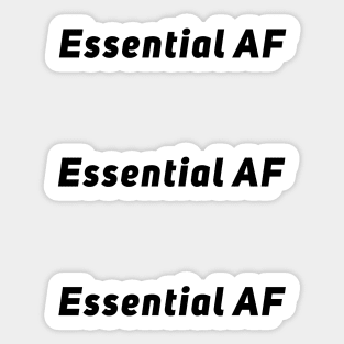 essential af Sticker